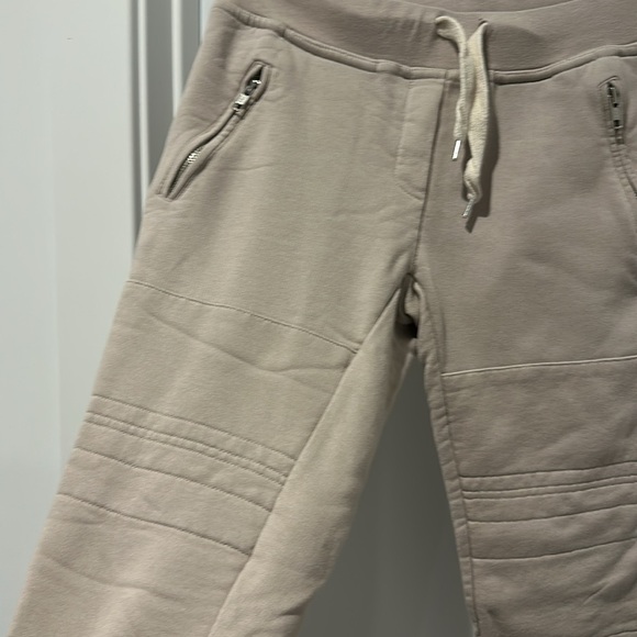 SINCERELY JULES LUX JOGGERS (CREAM/LIGHT TAN) - Picture 10 of 13